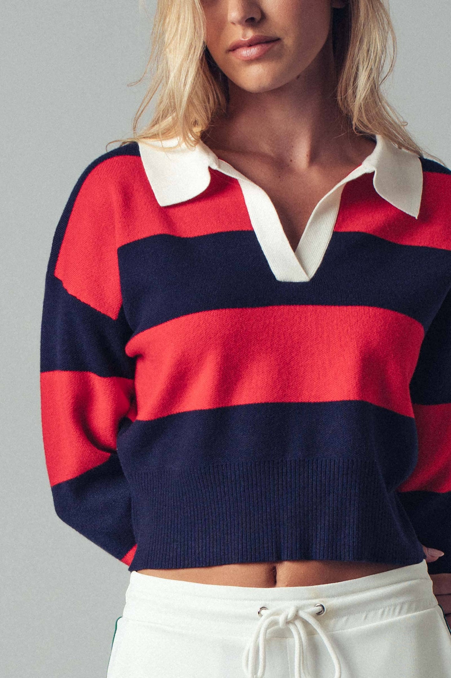 Grayson Top: RED