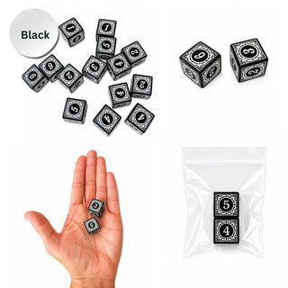 Para"Dice" Mahjong Specialty Dice Gift Ready : Mali-Blue