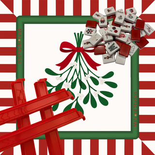 Christmas Kiss Mahjong Tile Set (Preorder)