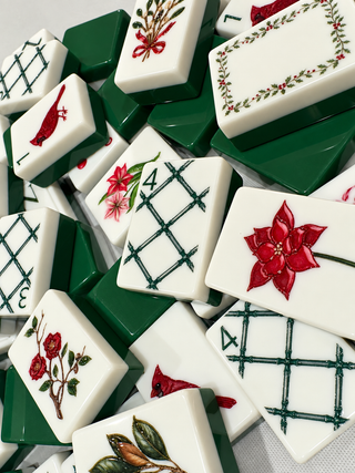 Mary Grace Mahjong Christmas Tile Set