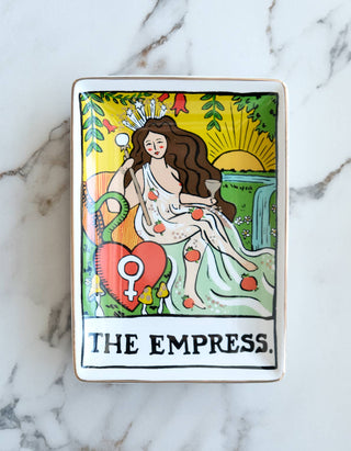 Empress Tarot Dice Dish