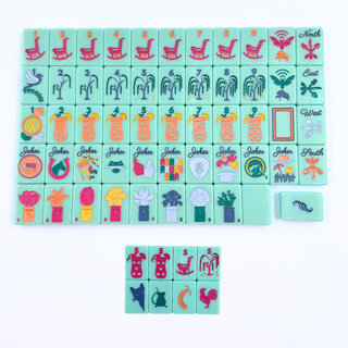 THE SOUTHEAST SERIES:  Mahjong Set with Southern Charm