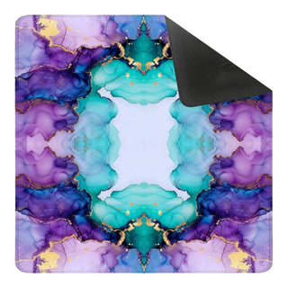 Grand Marble Mahjong Mat: Purple/Aqua (Preorder)