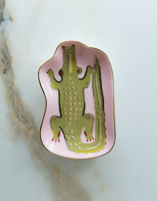 Alligator Dice Dish