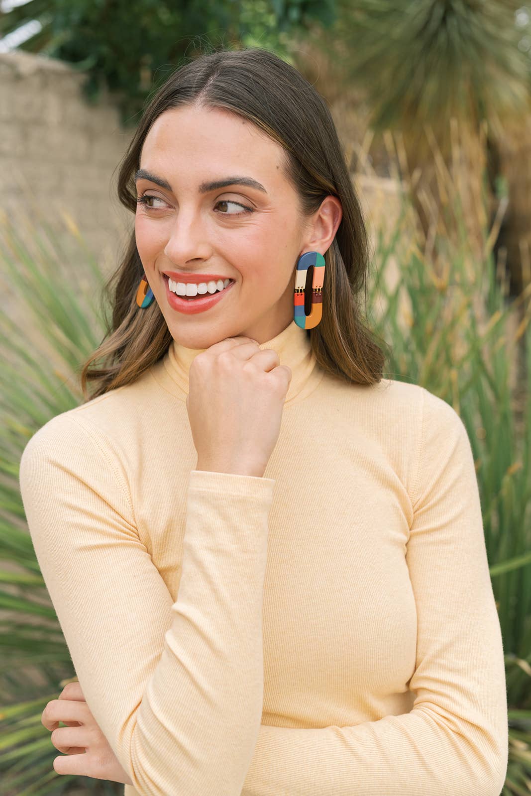 Rancher Oval Earrings