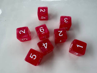 Watermelon Spark Mahjong Dice (Set of 2)