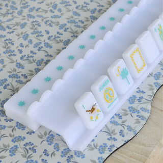 Milk Glass Collection Mahjong Racks