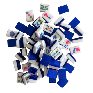 Royal Sparkle Mahjong Tile Set