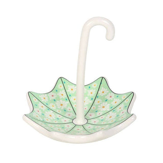 Floral Umbrella Dice Dish