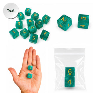Sparkle Dice - Mahjong Specialty Dice - Gift Ready : Starry Night