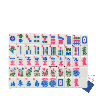 Royal Sparkle Mahjong Tile Set
