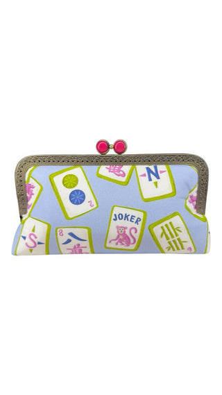 Kiki & Syds Clutch Purse - Mahjong Mischief