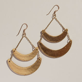 Vintage Gold Rio Earrings
