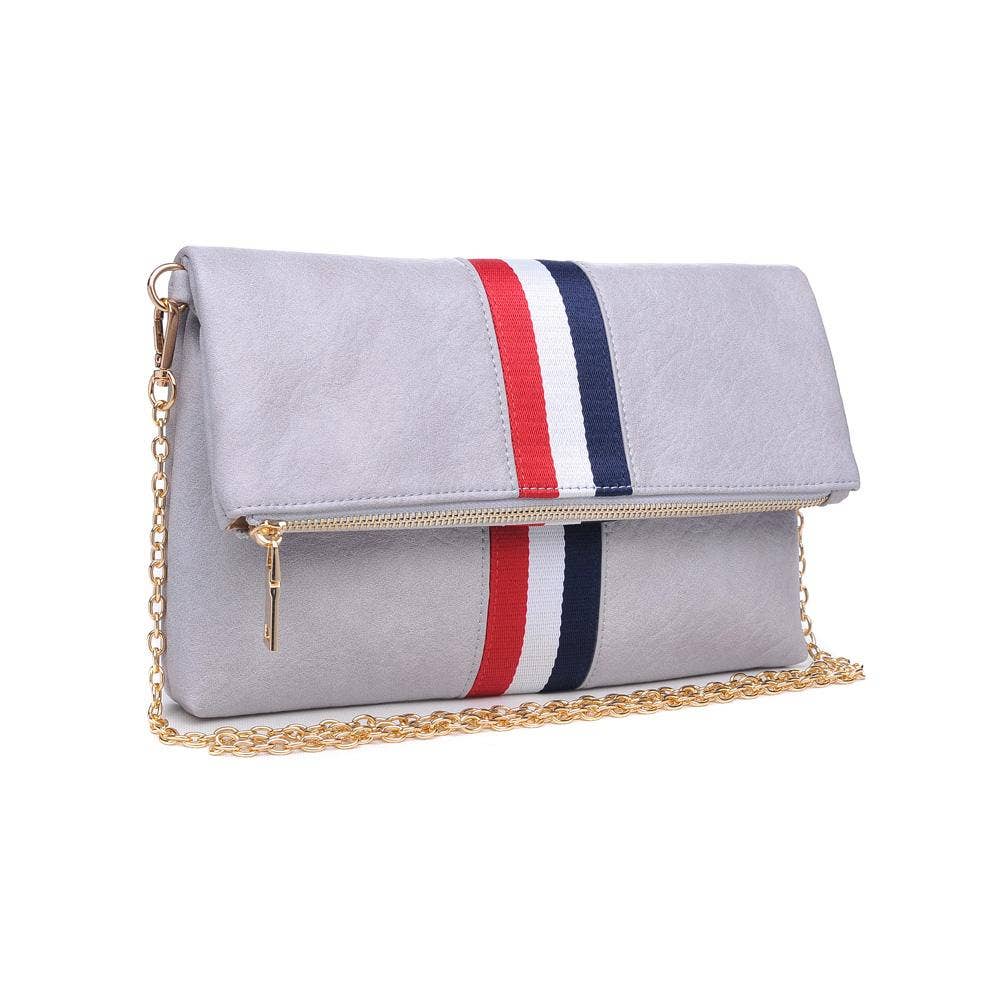 Jules Clutch: Dove Grey