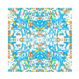 Chan Sea Blue  Mahjong Mat