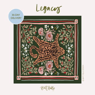 Britt Mills Mahjong Mat: Regal Bloom (Pre Order)