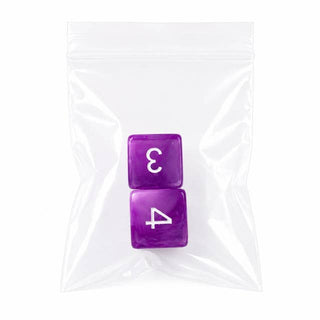 Swirl Translucent Mahjong Dice Gift Ready  : Cloudy Swirl