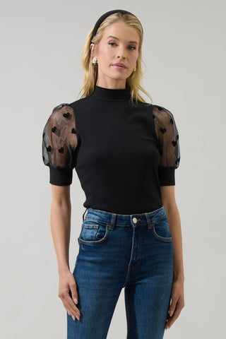 Erlina Heart Top