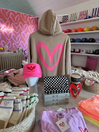 House of Shan Signature Hoodie: Tan