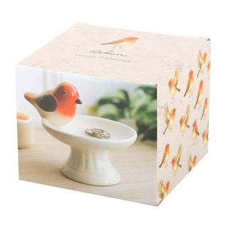 Robin Bird Bath Dice Dish