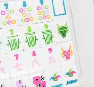 Humble Oak The Spring Set - Bright and Playful, Everyday Mahjong Tiles