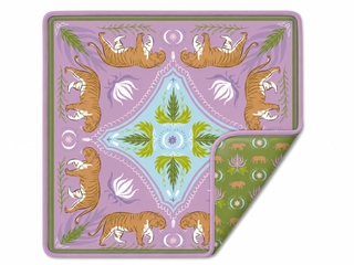 Moon Tiger Double-Sided Mahjong Mat (Preorder)
