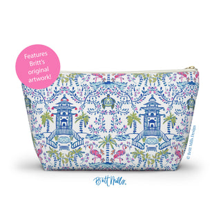 Britt Mills Mahjong Tile Pouch: Heiress