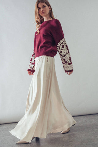 Allie Embroidered Sweater