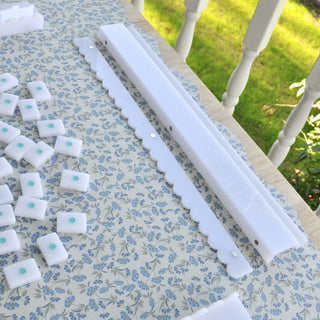 Milk Glass Collection Mahjong Racks
