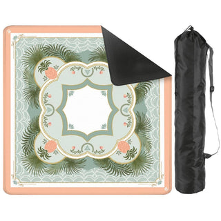PINEAPPLE PALM MAHJONG MAT | Lotus in the Palms Collection