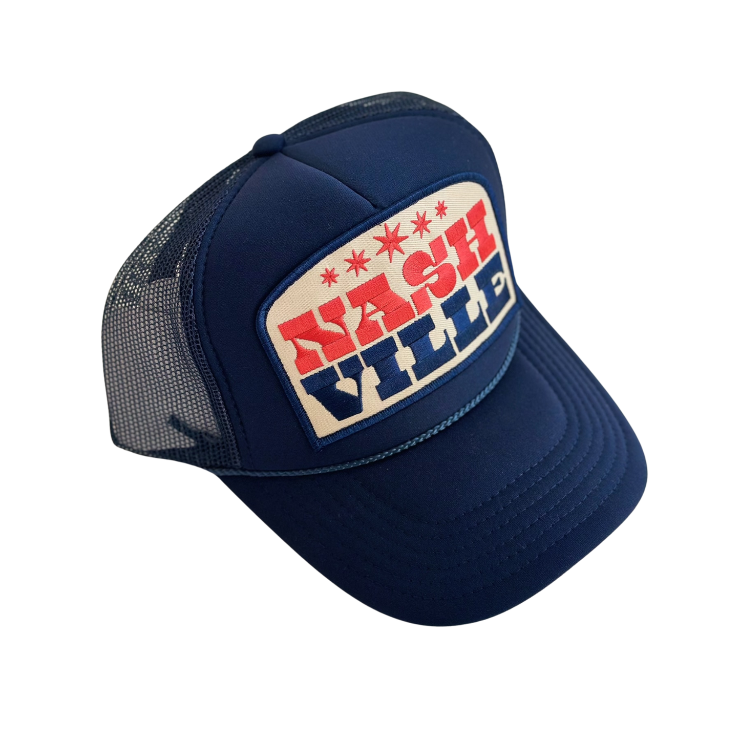 Nashville Trucker Hat: Navy