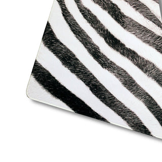 Zebra Noir Safari Club Mahjong Mat