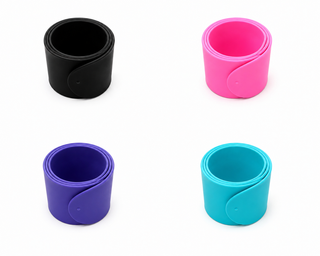 Mahjong Mat Strap - Silicone Mat Holder: Purple