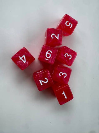 Watermelon Spark Mahjong Dice (Set of 2)
