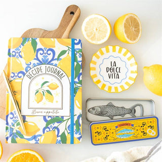 Yellow Striped La Dolce Vita Dice Dish