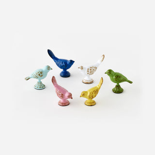 Cast Iron Bird, 6 Assorted Colors