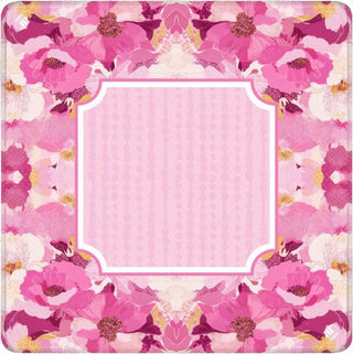 Blushing Blooms Mahjong Mat