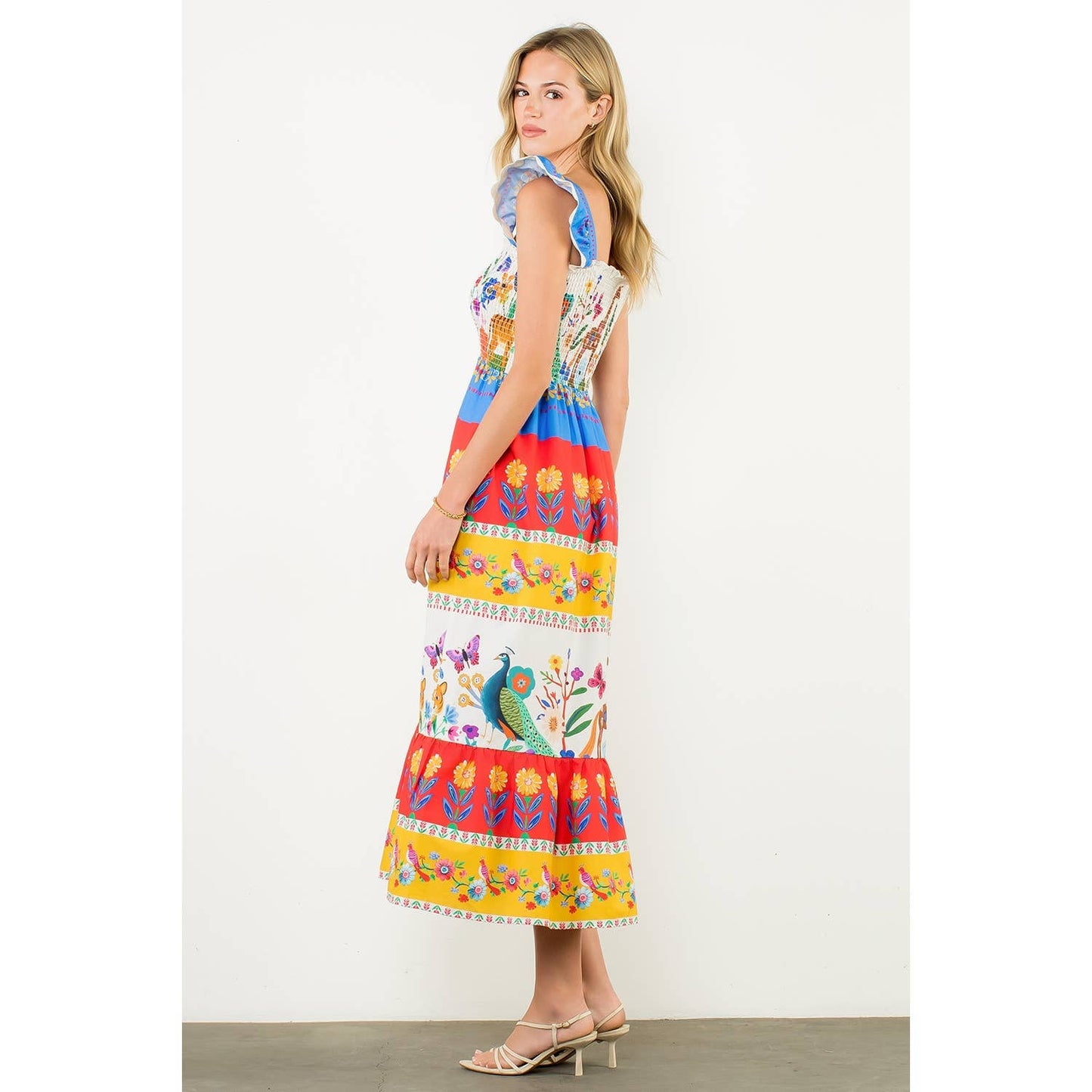 Lisette Animal Print Maxi Dress