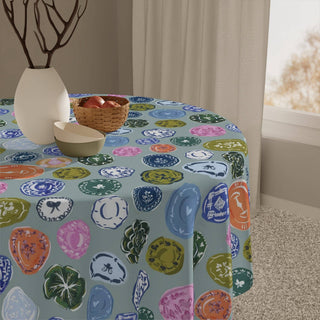 Willow Tablecloth: 55"x55" - Polyester