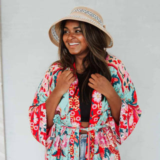 Roll Up Sun Visor: Beige