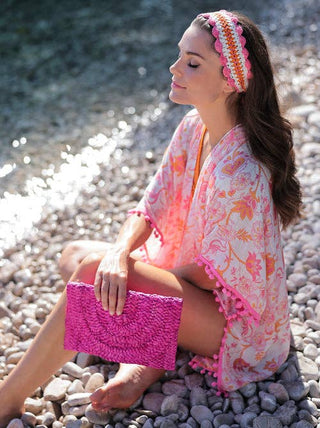 SIMONETTA CLUTCH: Orange