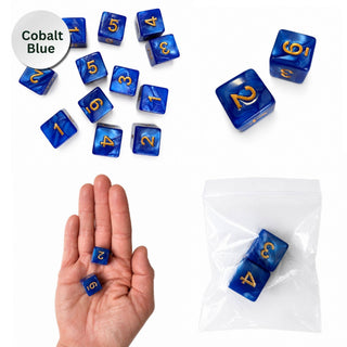 Pearl Dice Mahjong Specialty Dice Gift Ready: Silver