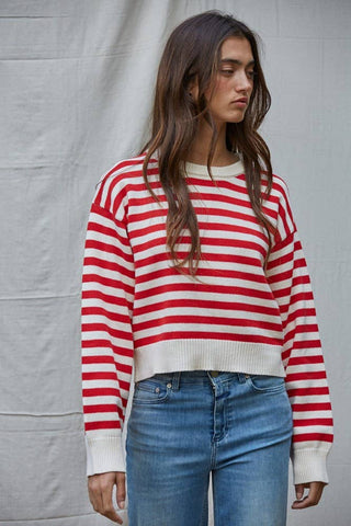 Farrah Sweater: Navy