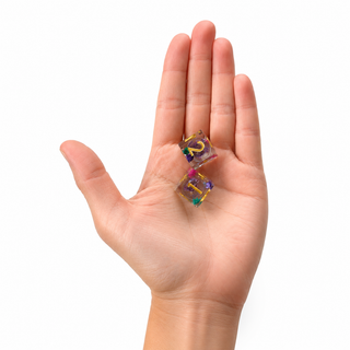 Falling Blossom Mahjong Dice (Set o 2)