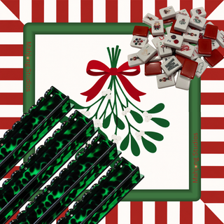 Christmas Kiss Mahjong Tile Set (Preorder)