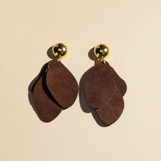 Chocolate Weston Earrings
