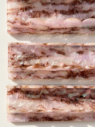 Rosewater Confetti Mahjong Racks