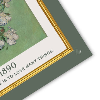 NEOPRENE Van Gogh Reversible Mahjong Mat – Starry Museum: Rozen | Roses