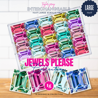 11x17 JEWELS PLEASE insert set of 10