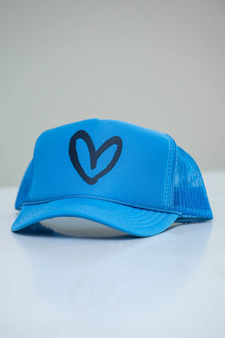 Imperfect Heart Trucker Hat - Classic Colorways: Camo/Red